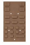 NCE 524-501 Membrane Keypad for Engineer Cabs (Cab04, Cab05, Cab06)