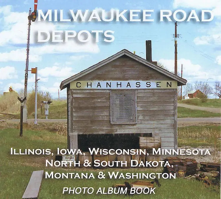 Milwaukee Road Depots (Photo CD Book) - Arizona Hobbies LLC