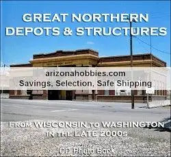Great Northern Depots and Structures from Wisconsin to Washington in the 2006-2014 Time Period (Photo CD Book) - Arizona Hobbies LLC