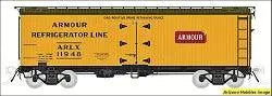 HO GARX 37' Meat Reefer: Armour Refrigerator Line - Arizona Hobbies LLC