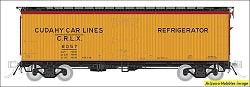 HO GARX 37' Meat Reefer: Cudahy Car Lines - Arizona Hobbies LLC