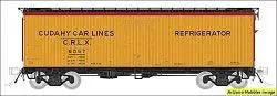 HO GARX 37' Meat Reefer: Cudahy Car Lines - Arizona Hobbies LLC