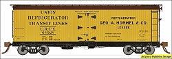 HO GARX 37' Meat Reefer: Geo. A. Hormel - Arizona Hobbies LLC