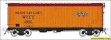 HO GARX 37' Meat Reefer: Wilson Car Lines (Car #9244) - Arizona Hobbies LLC