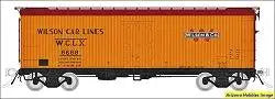 HO GARX 37' Meat Reefer: Wilson Car Lines (Car #9244) - Arizona Hobbies LLC