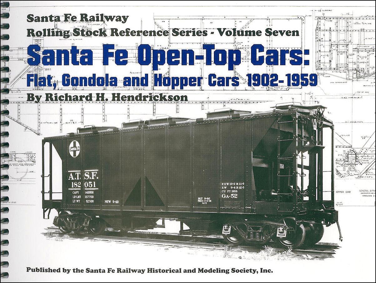 Santa Fe Open-Top Cars: Flat, Gondola and Hopper Cars 1902-1959 - Arizona Hobbies LLC
