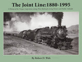 Book cover of 'The Joint Line: 1880-1995' with a steam locomotive on a green background