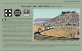 Book cover of 'The Joint Line: 1880-1995' by Robert D. Wela, featuring a train on a landscape with mountainous background.