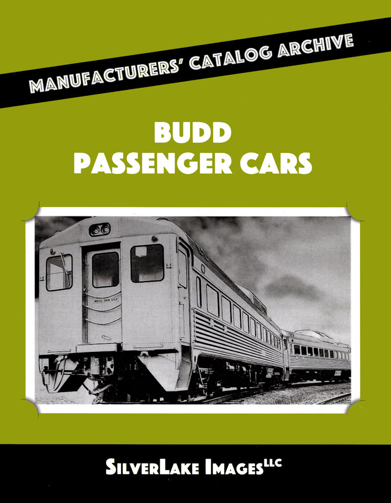 MCA Book 3: Budd Passenger Cars