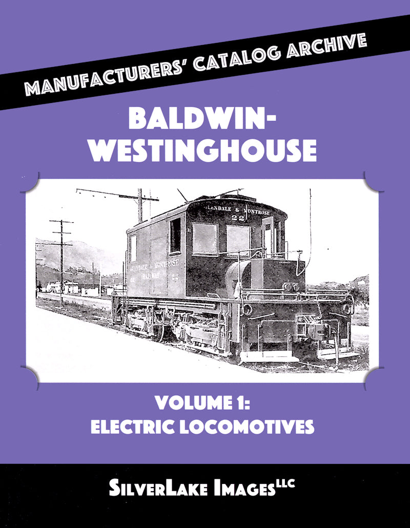 MCA Book 18: Baldwin-Westinghouse Vol. 1: Electric Locomotives