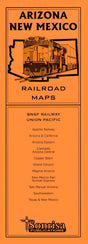 ARIZONA-NEW MEXICO Railroad Maps - Arizona Hobbies LLC