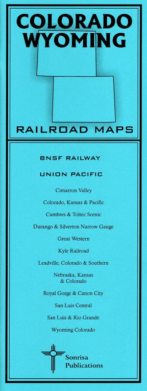 COLORADO-WYOMING Railroad Maps - Arizona Hobbies LLC