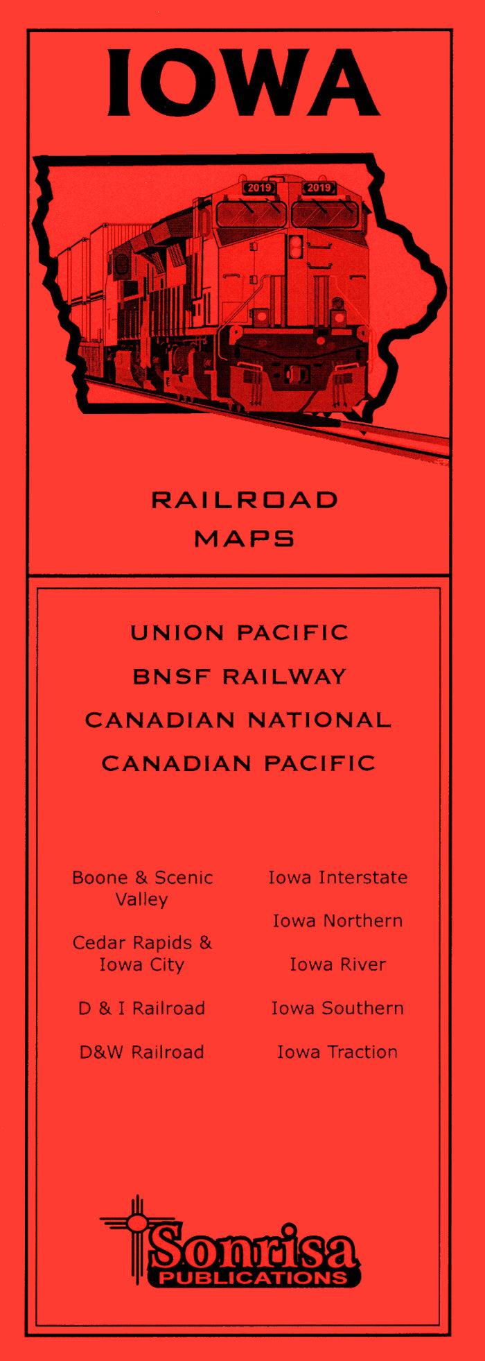 IOWA Railroad Maps - Arizona Hobbies LLC