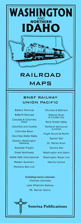 WASHINGTON and Northern IDAHO Railroad Maps - Arizona Hobbies LLC