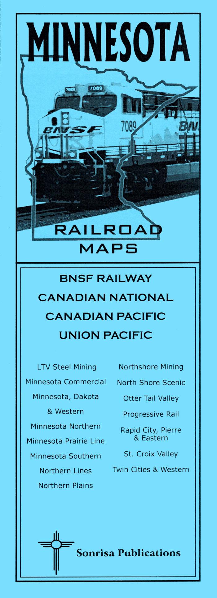 MINNESOTA Railroad Maps - Arizona Hobbies LLC