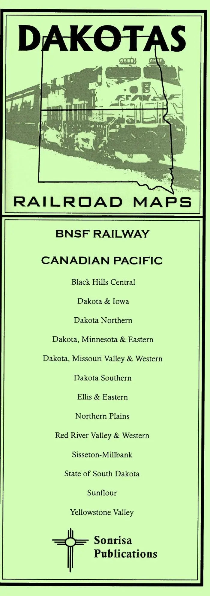 DAKOTAS Railroad Maps - Arizona Hobbies LLC