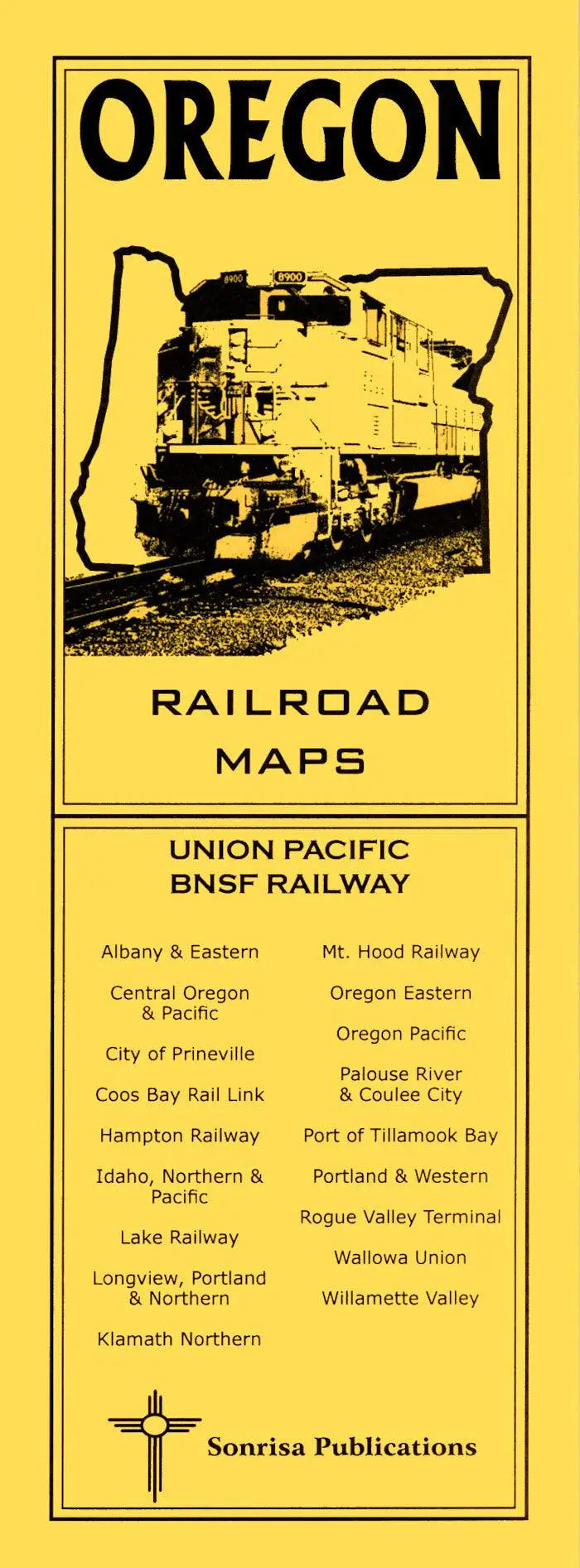 OREGON Railroad Maps - Arizona Hobbies LLC