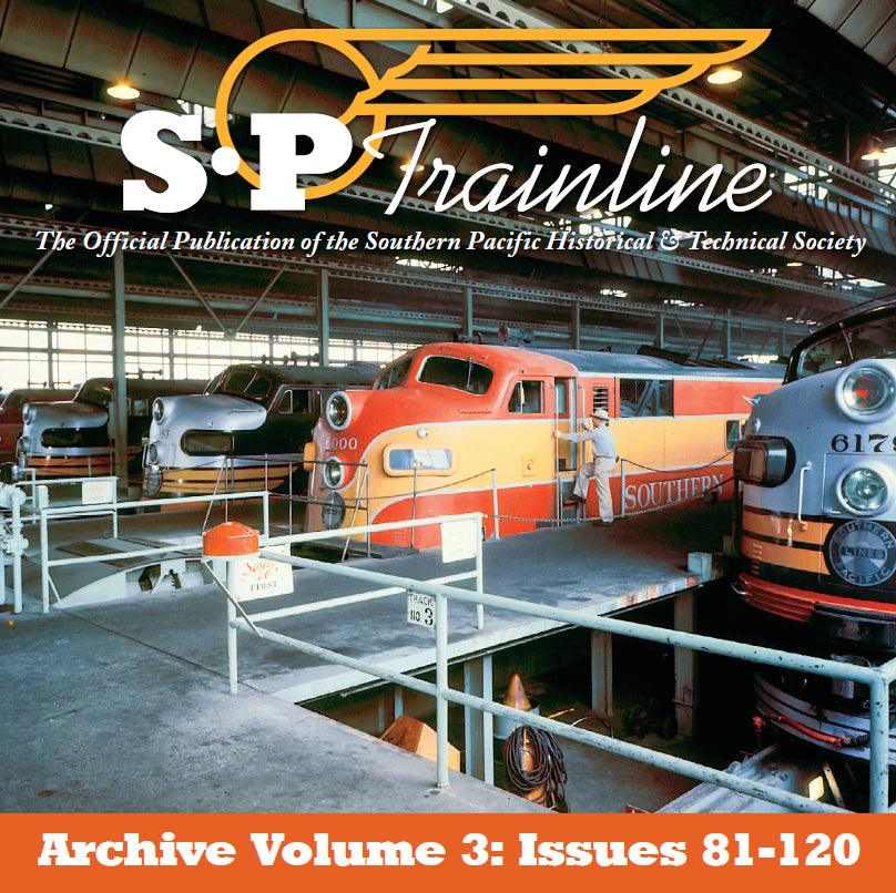 SP Trainline, Archive Volume 3: Issues 81-120 on thumb drive - Arizona Hobbies LLC