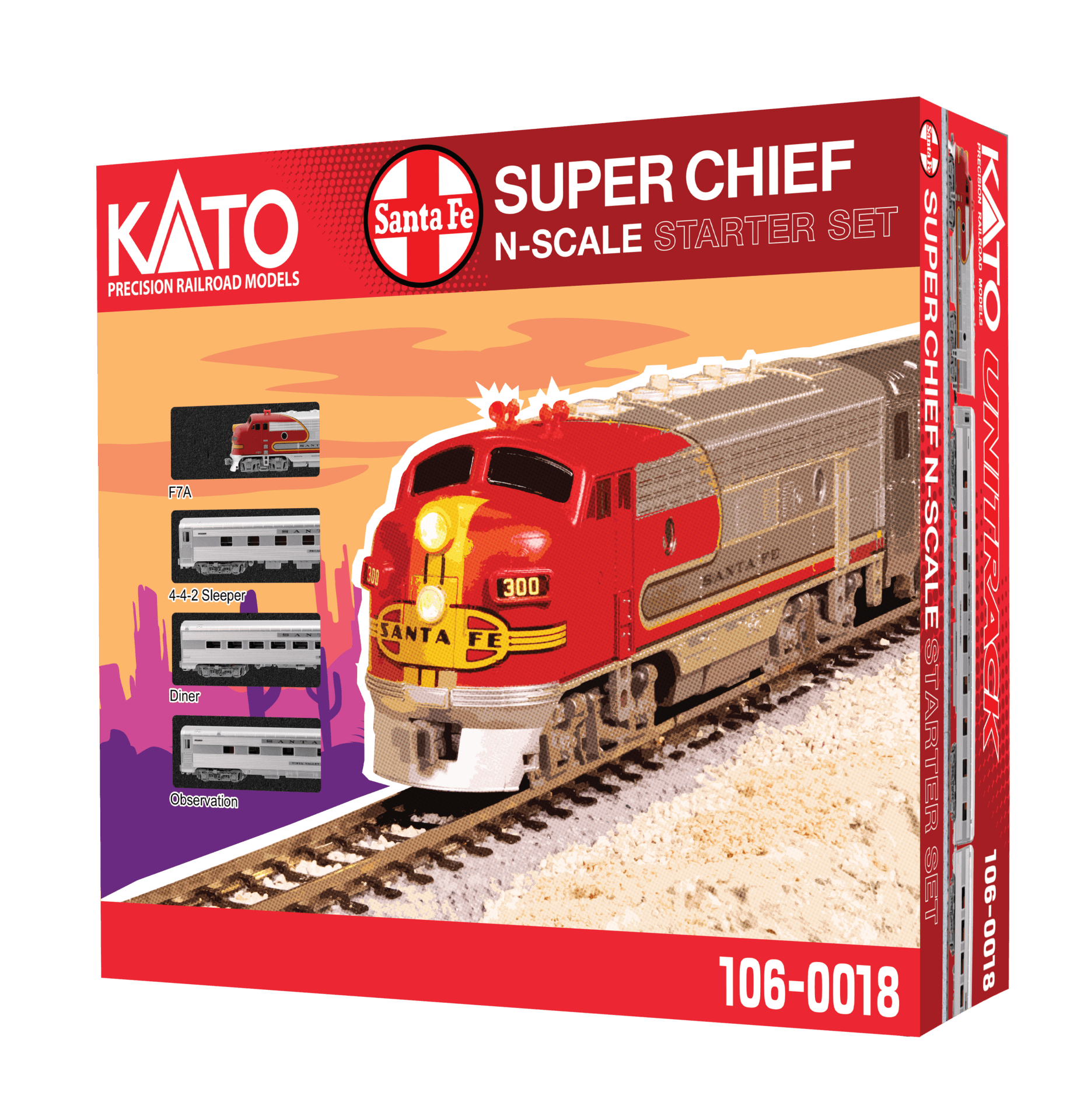 N Santa Fe Super Chief Starter Set