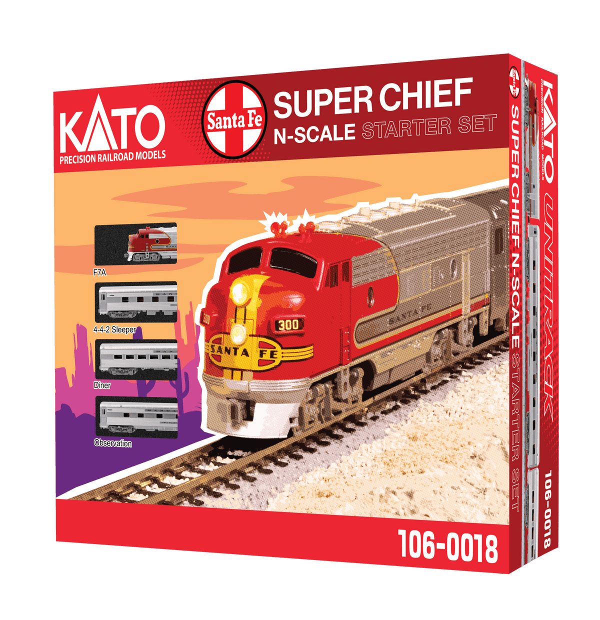 N Santa Fe Super Chief Starter Set
