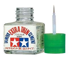 Extra-Thin Plastic Cement 40ml Tamiya - Arizona Hobbies LLC
