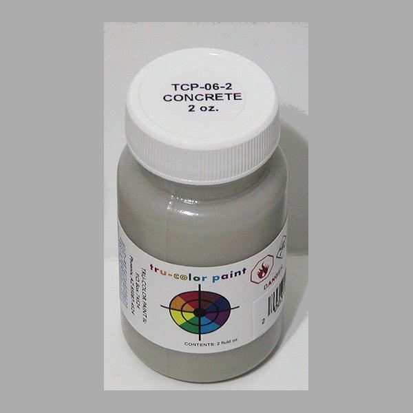CONCRETE 2 oz bottle (Airbrush-ready) Tru-Color Paint SPECIAL ORDER ONLY - Arizona Hobbies LLC