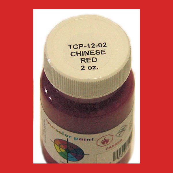 CHINESE RED 2 oz bottle (Airbrush-ready) Tru-Color Paint SPECIAL ORDER ONLY - Arizona Hobbies LLC