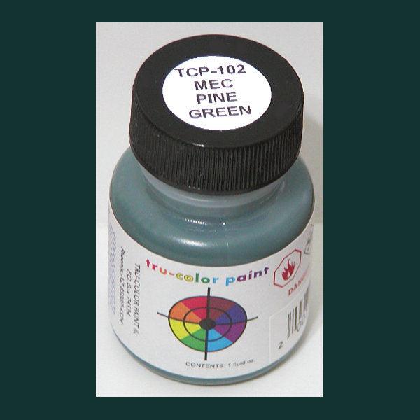Maine Central PINE GREEN 1 oz bottle (Airbrush-ready) Tru-Color Paint - Arizona Hobbies LLC