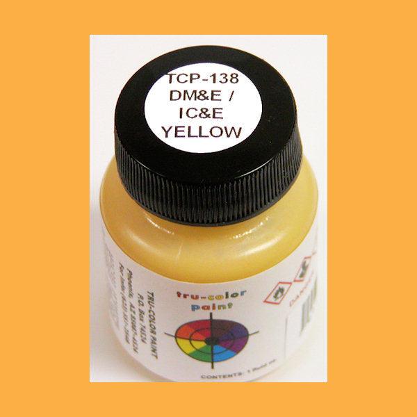 Dakota Minnesota & Eastern YELLOW 1 oz bottle (Airbrush-ready) Tru-Color Paint - Arizona Hobbies LLC