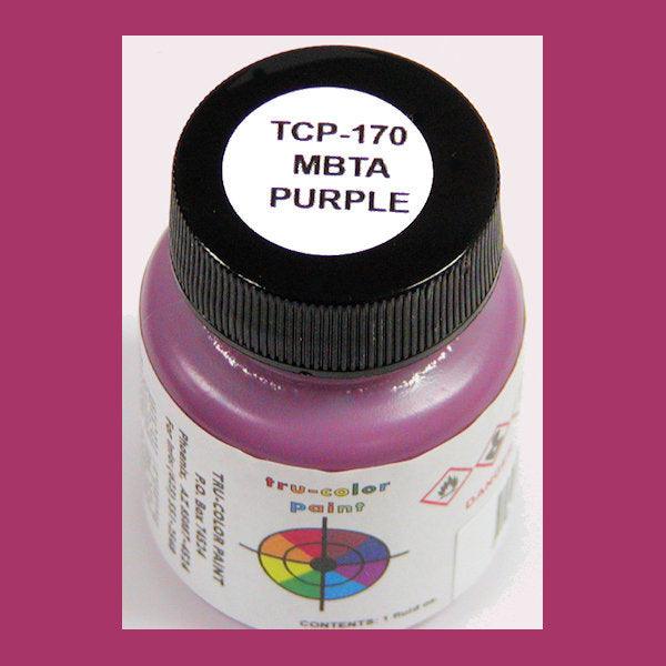 MBTA PURPLE 1 oz bottle (Airbrush-ready) Tru-Color Paint - Arizona Hobbies LLC
