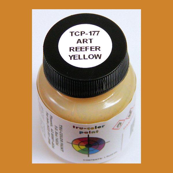 American Refrigerator Transit REEFER YELLOW 1 oz bottle (Airbrush-ready) Tru-Color Paint - Arizona Hobbies LLC