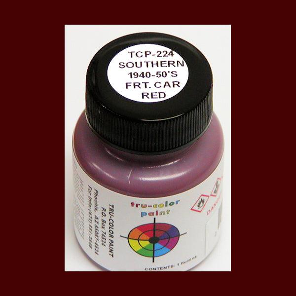 Southern Railway FREIGHT CAR RED 1940-1960s 1 oz bottle (Airbrush-ready) Tru-Color Paint SPECIAL ORDER ONLY - Arizona Hobbies LLC