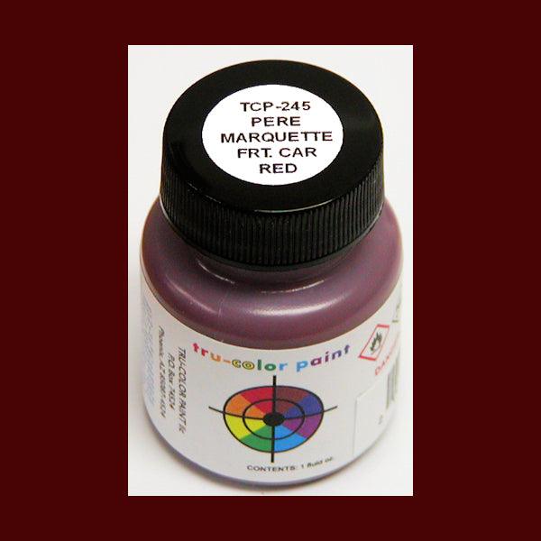 Pere Marquette FREIGHT CAR RED 1935-1940s 1 oz bottle (Airbrush-ready) Tru-Color Paint SPECIAL ORDER ONLY - Arizona Hobbies LLC