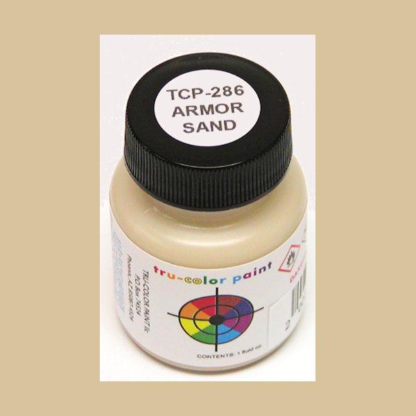 U.S. Army ARMOR SAND 1 oz bottle (Airbrush-ready) Tru-Color Paint - Arizona Hobbies LLC