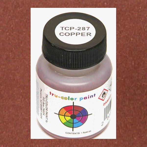 COPPER 1 oz bottle (Airbrush-ready) Tru-Color Paint - Arizona Hobbies LLC
