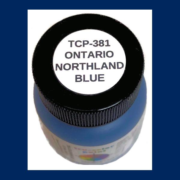 Ontario Northland DARK BLUE 1 oz bottle (Airbrush-ready) Tru-Color Paint - Arizona Hobbies LLC