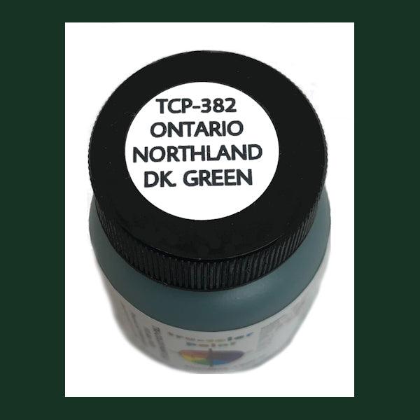 Ontario Northland DARK GREEN 1 oz bottle (Airbrush-ready) Tru-Color Paint - Arizona Hobbies LLC