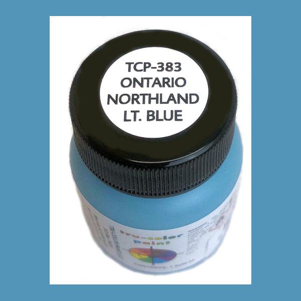Ontario Northland LIGHT BLUE 1 oz bottle (Airbrush-ready) Tru-Color Paint - Arizona Hobbies LLC