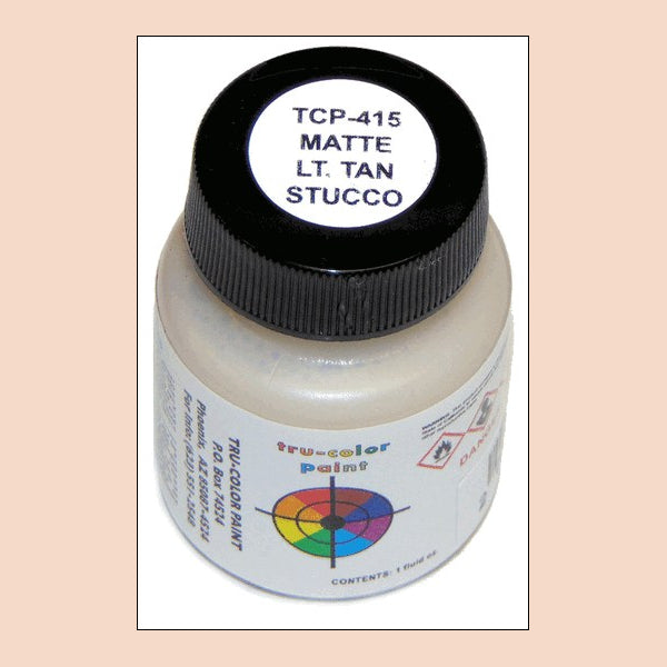 Matte STUCCO LIGHT TAN 1 oz. bottle (Airbrush-ready) TCP-415-1
