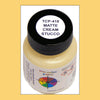 Matte STUCCO CREAM 1 oz. bottle (Airbrush-ready) TCP-418-1