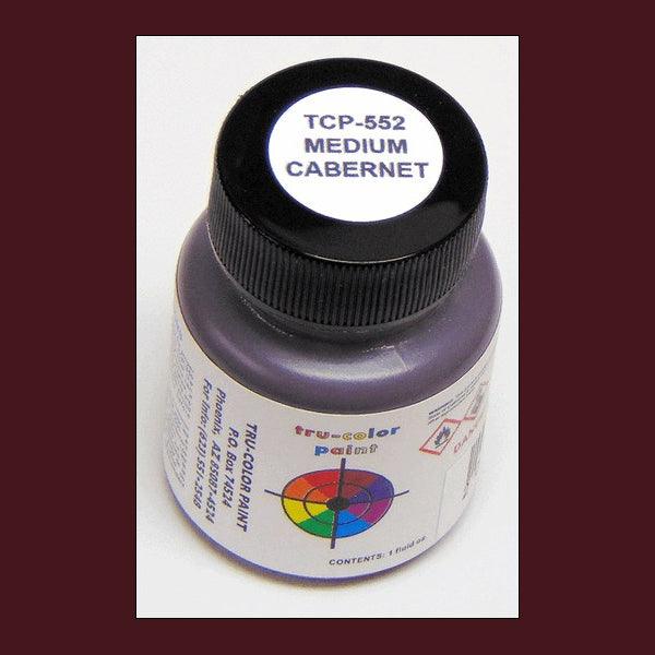 High-gloss MEDIUM CABERNET 1 oz bottle (Airbrush-ready) Tru-Color Paint - Arizona Hobbies LLC