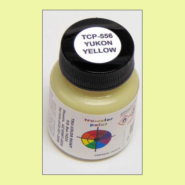High-gloss YUKON YELLOW 1 oz bottle (Airbrush-ready) Tru-Color Paint - Arizona Hobbies LLC