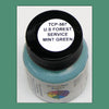 High-gloss U.S. FOREST SERVICE MINT GREEN 1 oz. bottle (Airbrush-ready) TCP-567-1