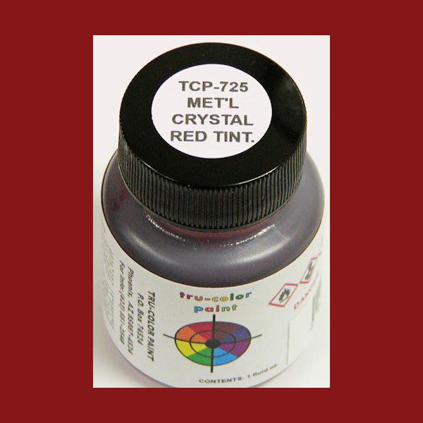 Metallic CRYSTAL RED Tintcoat 1 oz bottle (Airbrush-ready) Tru-Color Paint - Arizona Hobbies LLC