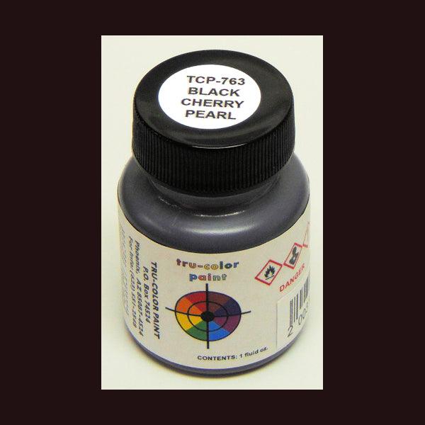 Pearlescent BLACK CHERRY (Mica) 1 oz bottle (Airbrush-ready) Tru-Color Paint - Arizona Hobbies LLC