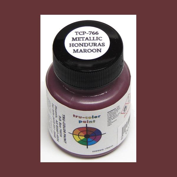 Metallic HONDURAS MAROON 1 oz bottle (Airbrush-ready) Tru-Color Paint - Arizona Hobbies LLC