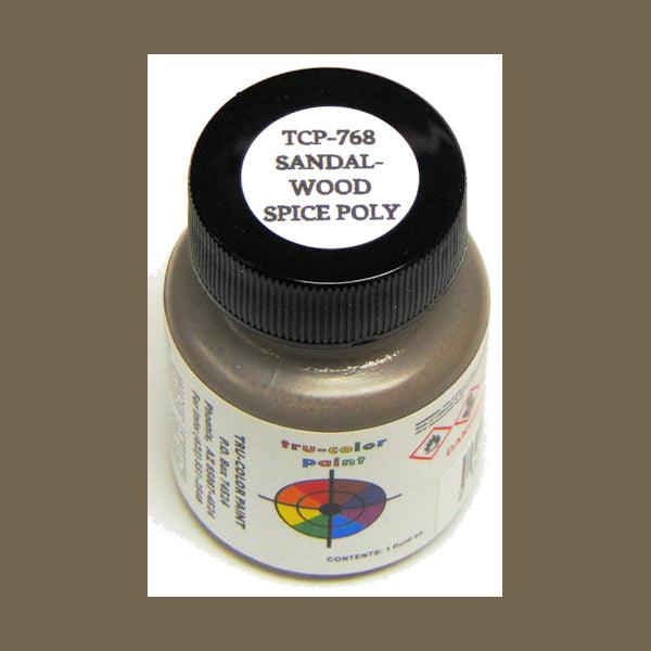 Poly SANDALWOOD SPICE 1 oz bottle (Airbrush-ready) Tru-Color Paint - Arizona Hobbies LLC