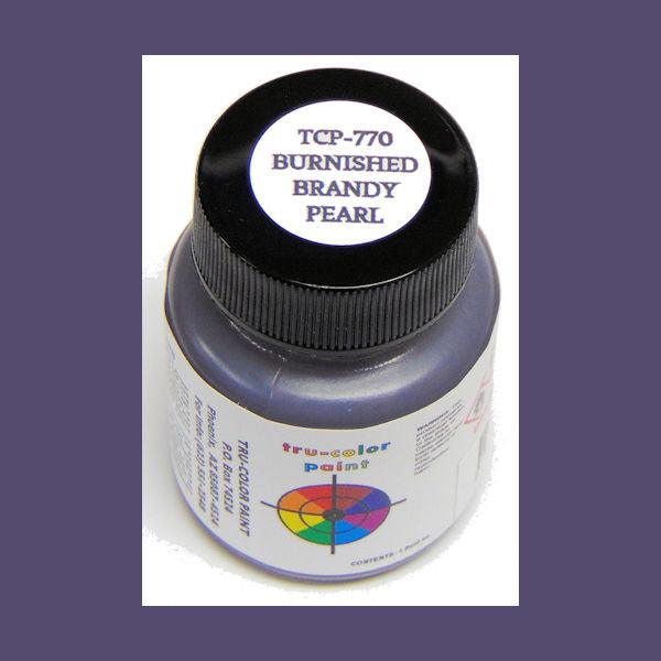 Pearlescent BURNISHED BRANDY 1 oz bottle (Airbrush-ready) Tru-Color Paint - Arizona Hobbies LLC