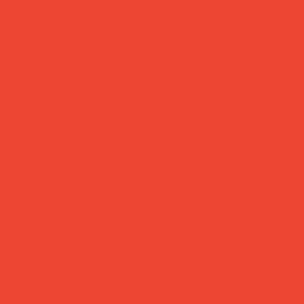 Flat BRIGHT ORANGE 2 oz. bottle (Paint brush-ready) TCP-814-2