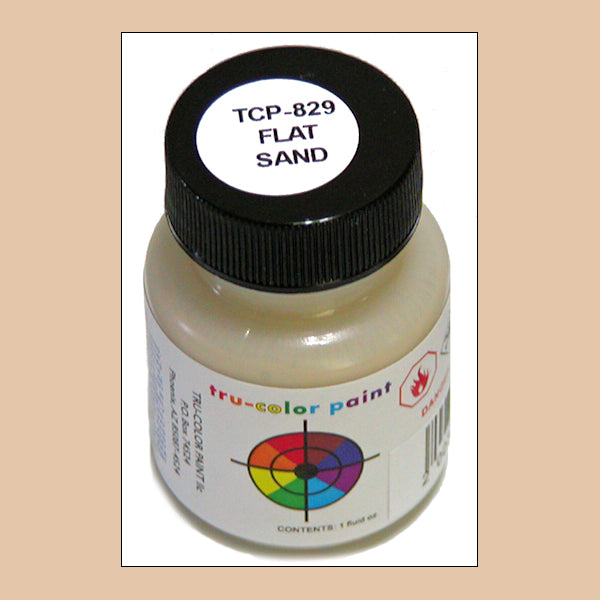 Flat SAND 1 oz. bottle (Paint brush-ready) TCP-829-1